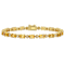 Citrine and Diamond Accent 18k Yellow Gold Over Sterling Silver Tennis
Bracelet 8.10ctw