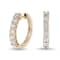 1.00ctw Diamond Hoop Earrings in 14k Yellow Gold