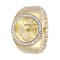 Invicta Mini 16.5mm Yellow Stainless Steel Quartz Ring Watch
