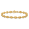 14K Yellow Gold 5mm Anchor Link 7.5 Inch Bracelet