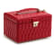 Caroline Medium Jewelry Box Red By Wolf