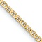 14k Yellow Gold 1.5mm Mariner Link Chain 22 inch