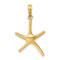 10K Yellow Gold Dancing Starfish Charm