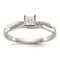 Rhodium Over 14K White Gold First Promise Diamond Promise/Engagement
Ring 0.05ctw