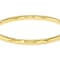 Polished Bangle Bracelet 18k Gold Over Sterling Silver