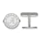 Rhodium Over Sterling Silver LogoArt University of Alabama Cuff Links