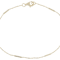 Dainty Bar Station Bracelet In 18K Gold Over Sterling Silver