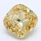 1.97ct Deep Yellow Cushion Lab-Grown Diamond SI1 Clarity IGI Certified