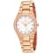 Oceanaut Women's Athena White Dial, Rose Stainless Steel Watch