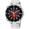 Roberto Bianci Men's Enzo Black Dial, Stainless Steel Watch