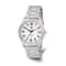 Charles Hubert Stainless Steel White Dial Watch