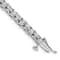 Rhodium Over 14k White Gold Diamond Bracelet