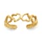 14K Yellow Gold Heart Toe Ring