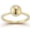 Bellissima Gold 14K Yellow Gold Ball Ring