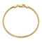 14K Yellow Gold 2mm Franco Chain Bracelet