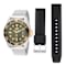 Invicta Pro Diver 42mm Military Green Dial Silicone, Stainless Steel
Band Quartz Watch