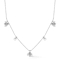 Sterling Statements Rhodium Over Sterling Silver Freshwater Pearl CZ Bee
Charm Necklace