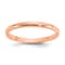 14K Rose Gold Polished Ring