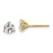 14K Yellow Gold Lab Grown Diamond 1 1/4ctw VS/SI GH 3 Prong Earrings