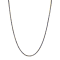 7.00ctw Sapphire 14k Yellow Gold Tennis Necklace, 17 Inches