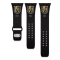 Gametime NHL Vegas Golden Knights Black Silicone Apple Watch Band
(38/40mm M/L). Watch not included.