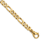 14K Yellow Gold 7.7mm Hand-Polished Fancy Link Bracelet