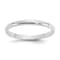 Rhodium Over 14K White Gold Polished Ring