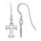 Rhodium Over Sterling Silver LogoArt University of Tennessee Extra Small
Dangle Earrings