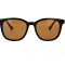 Gucci Black and Burgundy Rectangular Frame / Brown Lens Sunglasses