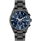 Oceanaut Men's Escapade Blue Dial, Black Stainless Steel Watch
