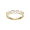 White Cubic Zirconia 18k Yellow Gold Over Sterling Silver Ring 2.03ctw