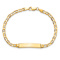 10k Yellow Gold Mariner Link ID Bracelet