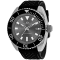 Oceanaut Men's Submersion Gray Dial, Black Bezel, Black Rubber Strap Watch