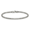 Sterling Silver Antiqued and Satin 3.2mm Box 8 Inch Chain