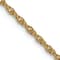 14k Yellow Gold 1.55mm Solid Cable 18 Inch Chain
