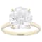 Lab-Grown Diamond Solitaire Ring In 14K Yellow Gold 5.00ct