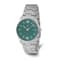 Charles Hubert Stainless Steel Green Dial Watch