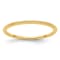 14K Yellow Gold 1.2mm Bead Stackable Expressions Band