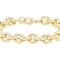 Rolo Chain Bracelet 18K Gold Over Bronze