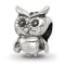 Sterling Silver Owl Bead