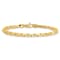 14K Yellow Gold Polished 4.5mm Fancy Link Bracelet