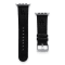 Gametime MLB Los Angeles Dodgers Black Leather Apple Watch Band (42/44mm
M/L). Watch not included.