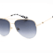 Kate Spade MAISIE Gold Aviator Frame / Gray Lenses Sunglasses