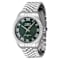 Invicta Specialty 43mm Green Dial Stainless Steel Quartz Watch