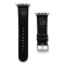 Gametime NHL Buffalo Sabres Black Leather Apple Watch Band (42/44mm
S/M). Watch not included.