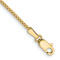 10k Yellow Gold Box Link Anklet
