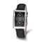Mens Charles Hubert Dual Time Black 33x53mm Dial Watch