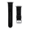 Gametime MLB Miami Marlins Black Leather Apple Watch Band (38/40mm M/L).
Watch not included.