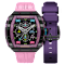 Nubeo Magellan Chronograph Space Invaders Purple Stainless Steel Band
Limited Edition Watch
