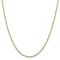 14K Yellow Gold 1.70mm Singapore Chain Necklace